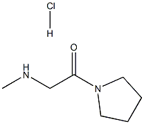 2-(Methylamino)-1-(1-pyrrolidinyl)-1-ethanonehydrochloride
