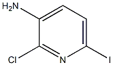 2-Chloro-6-iodopyridin-3-amine Struktur