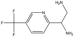 1-(5-Trifluoromethyl-pyridin-2-yl)-ethane-1,2-diamine Structure