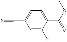 4-氰基-2-氟苯甲酸甲酯, , 结构式