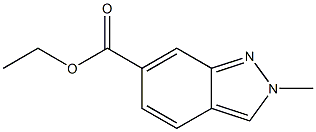 ethyl 2-methyl-2H-indazole-6-carboxylate Structure