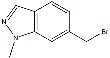 6-(bromomethyl)-1-methyl-1H-indazole Structure