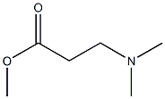 3-(二甲氨基)丙酸甲酯, , 结构式