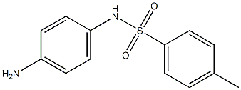 N-(4-氨基苯基)-4-甲基苯磺酰胺, , 结构式