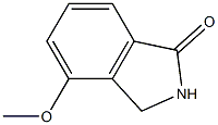 4-methoxyisoindolin-1-one Struktur