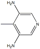 3,5-Diamino-4-methylpyridine Structure