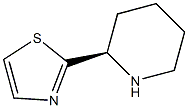 (R)-2-(thiazol-2-yl)piperidine Struktur