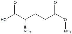 L-谷氨酸胺, , 结构式