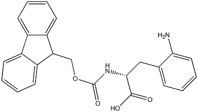 Fmoc-2-Amino-D-Phenylalanine Structure