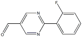  2-(2-fluorophenyl)pyrimidine-5-carbaldehyde