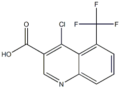 4-chloro-5-(trifluoromethyl)quinoline-3-carboxylic acid