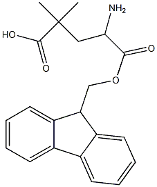 Fmoc-4-amino-2,2-dimethyl-butyric acid Structure