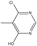 6-氯-4-羟基-5-甲基嘧啶, , 结构式