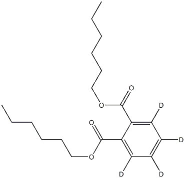 Phthalic acid, bis-hexyl ester D4 Structure