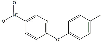 5-nitro-2-(p-tolyloxy)pyridine Structure