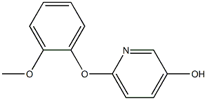 6-(2-Methoxyphenoxy)pyridin-3-ol Structure