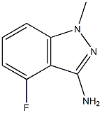 4-Fluoro-1-methyl-1H-indazol-3-amine Structure