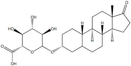 19-Norandrosterone D-glucuronide Structure