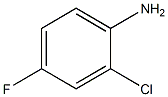 O-chloro-p-fluoroaniline Structure