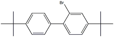 2 - bromo-4,4'-DI-tert-butylbiphenyl Structure