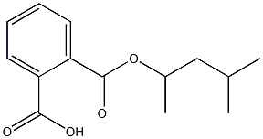 邻苯二甲酸-(4-甲基-2-戊醇)-双酯, , 结构式