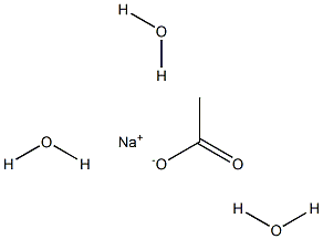 三水乙酸钠(结晶醋酸钠cbnumber:cb52670590分子式:c2h9nao5分子量