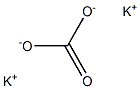 碳酸钾溶液(1MOL/L), , 结构式