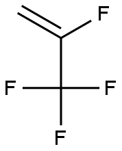 2,3,3,3-四氟丙烯, , 结构式