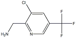 3-氯-2-氨甲基-5-三氟甲基吡啶, , 结构式