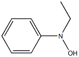 N-乙基-N-羟基苯胺 结构式
