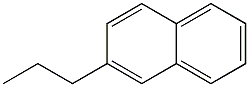 6-propyl-2-naphthene Structure