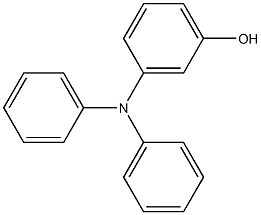 3-(二苯胺基)-苯酚,,结构式