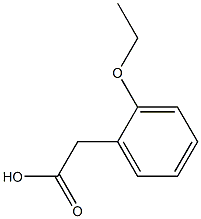 O-ethoxyphenylacetic acid Struktur