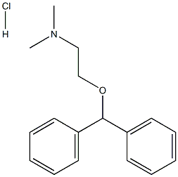 盐酸苯海拉明原料 结构式
