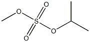 Isopropyl methyl sulphate Structure