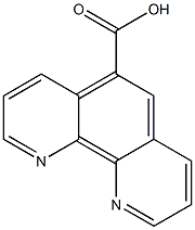5-carboxy-1,10-phenanthroline Struktur
