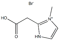 溴化1-羧甲基-3-甲基咪唑, , 结构式