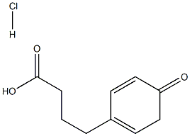 4-OXO-苯基丁氨酸盐酸盐, , 结构式