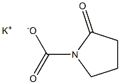 Potassium pyrrolidonecarboxylate Structure
