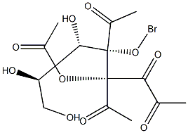 溴-2-四乙酰半乳糖, , 结构式
