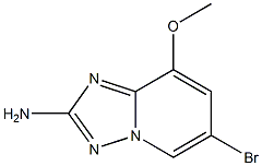  6-Bromo-8-methoxy-[1,2,4]triazolo[1,5-a]pyridin-2-ylamine