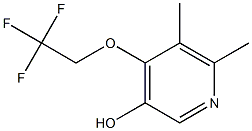 5,6-dimethyl-4-(2,2,2-trifluoroethoxy)pyridin-3-ol