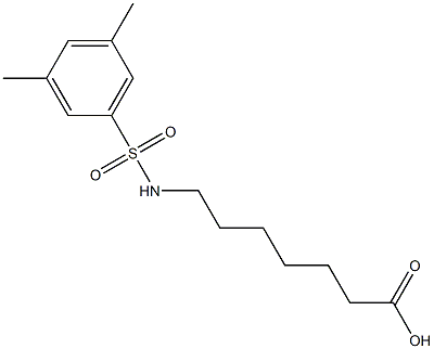  7-(3,5-DIMETHYLBENZENESULFONAMIDO)HEPTANOIC ACID