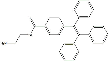 N-(2-氨乙基)-4-(1,2,2-三苯基乙烯基)苯甲酰胺, 2268818-25-1, 结构式