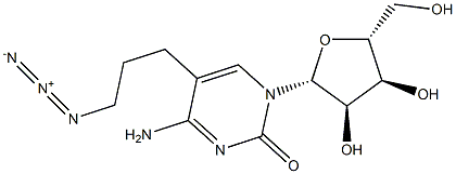 5-(3-Azidopropyl)cytidine Structure