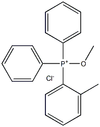 甲基甲氧基三苯基氯化膦,,结构式