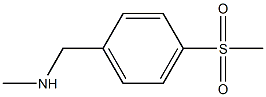 METHYL-4-(METHYLSULFONYL)BENZYLAMINE Struktur