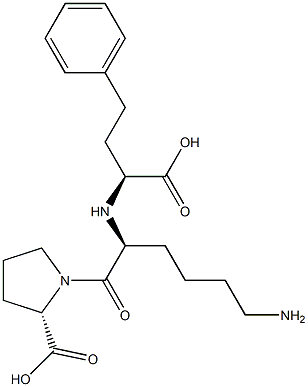 赖诺普利杂质3,,结构式