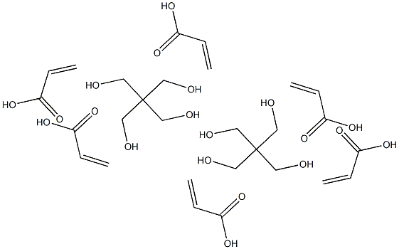 Dipentaerythritol hexaacrylate Struktur