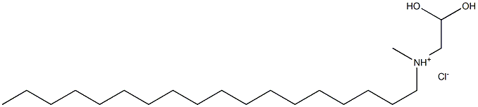 硬脂基(二羟乙基)甲基氯化铵 结构式